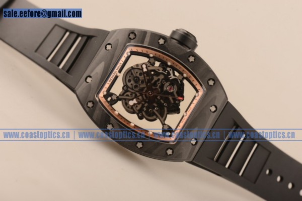 1:1 Replica Richard Mille RM 055 Bubba Watson Watch Carbon Fiber RM 055